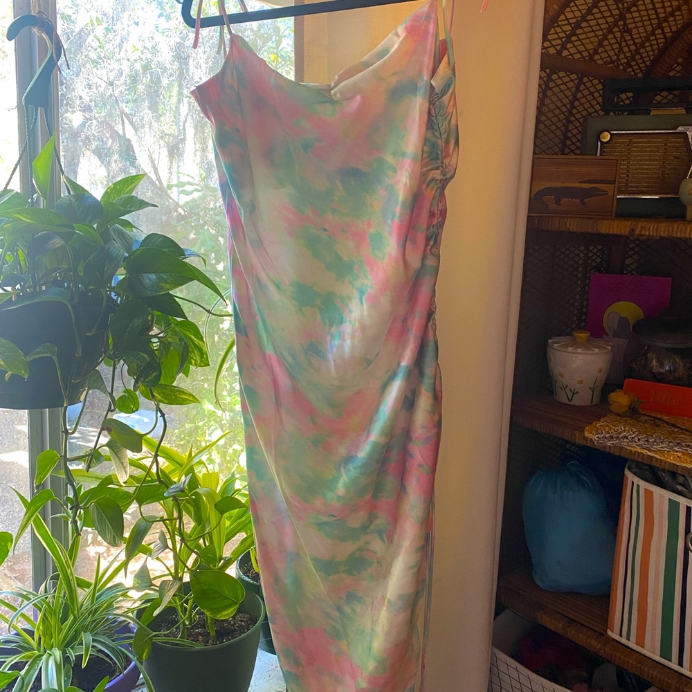 Shein watercolor dress